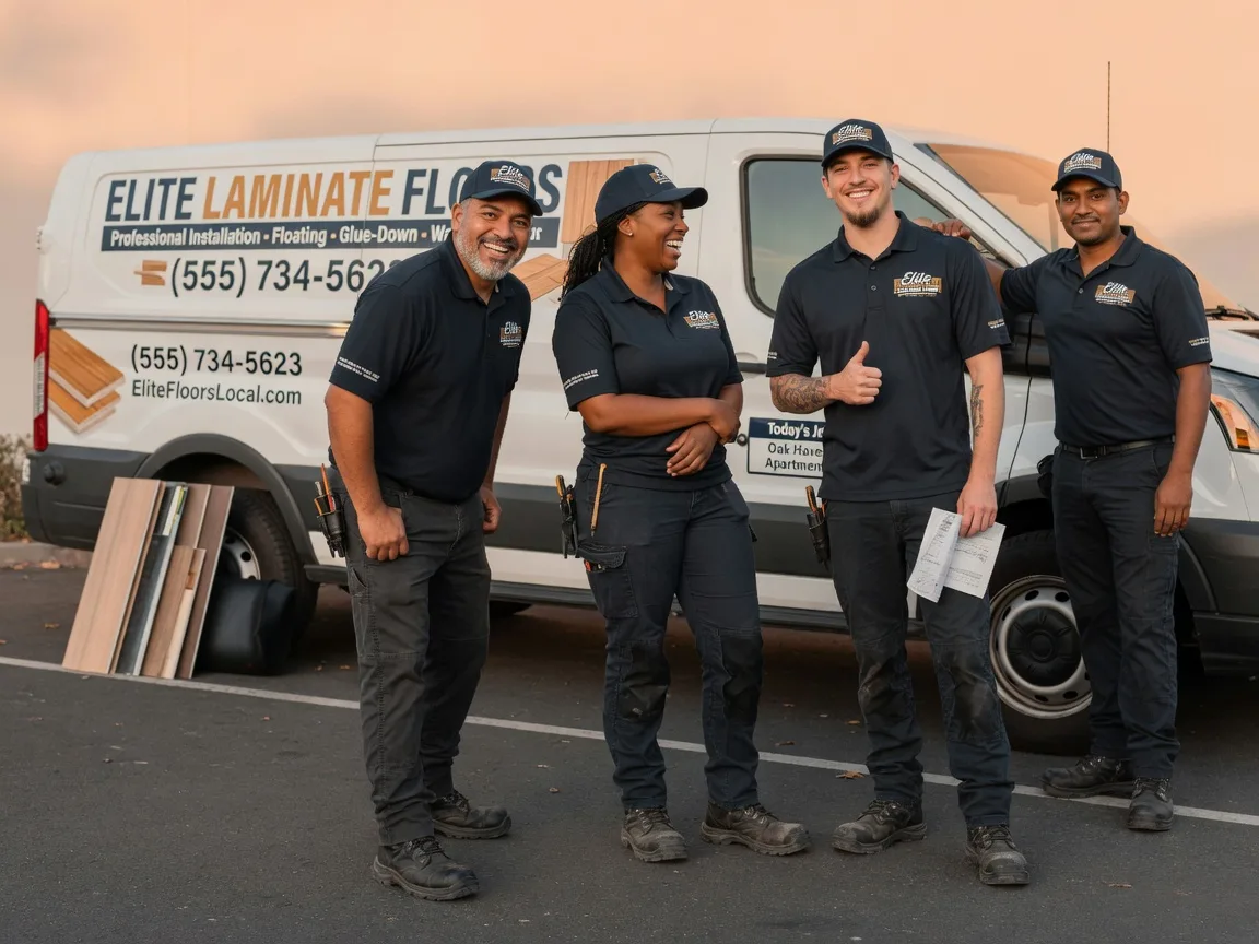 Laminate flooring installation company in Sadler, TX